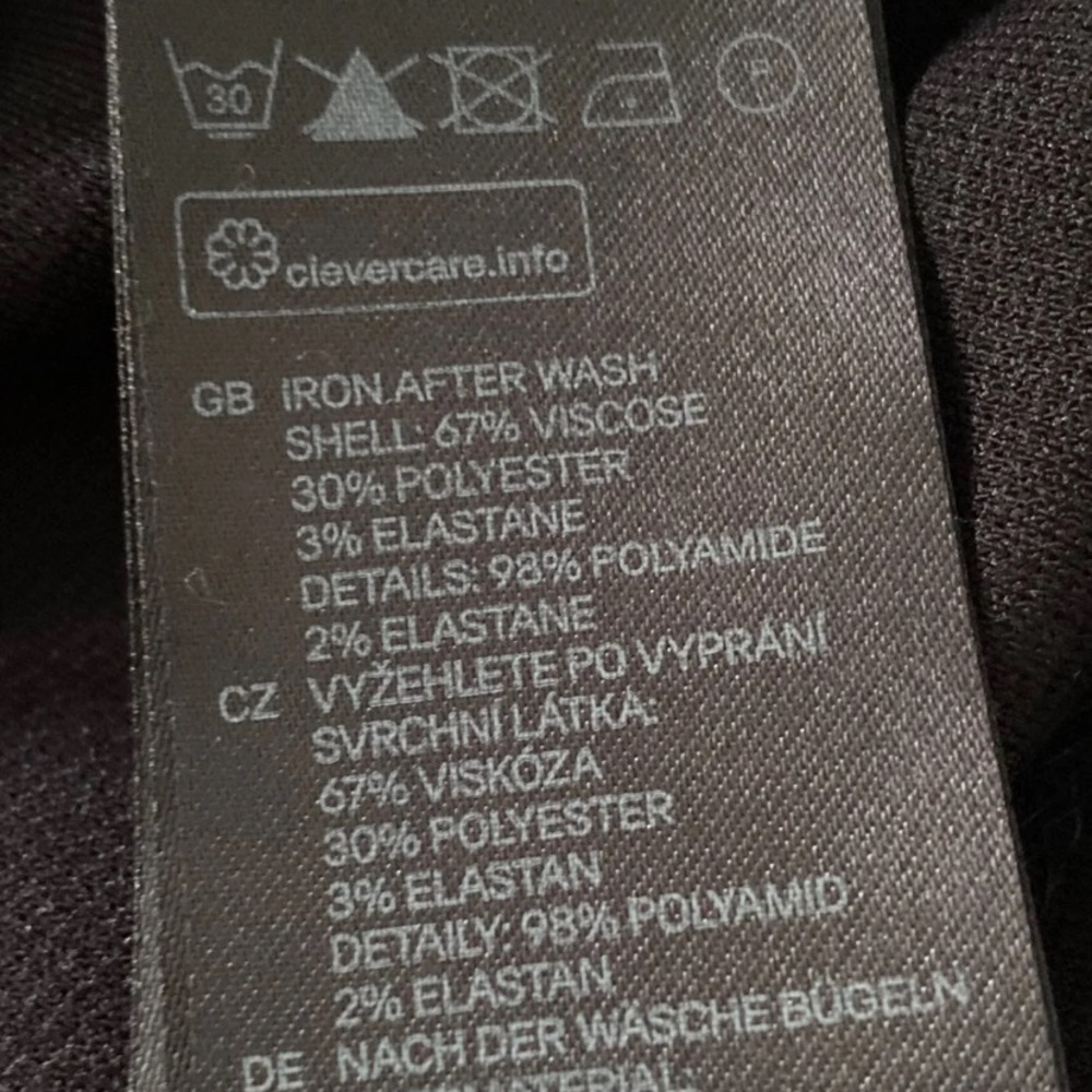 H&M black dress XS - Picture 9 of 9